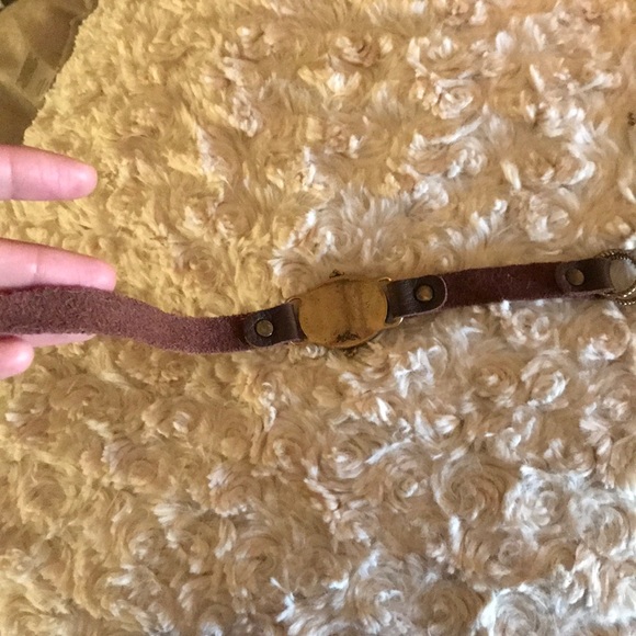 Lucky brand leather tiger eye bracelet - Picture 4 of 7